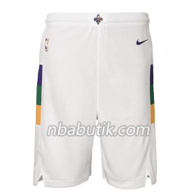 New Orleans Pelicans Mænd Shorts Hvid 2018-19 Nike Swingman